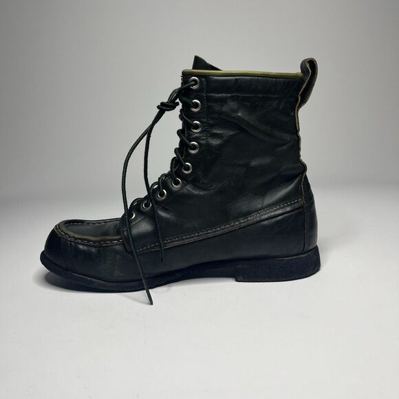 Vintage Browning Women's Lady's Featherweights Black Leather Boots 9A - Picture 5 of 16